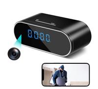 WiFi Spy Camera Clock 1080P HD Hidden Camera Wireless Small Hidden Camera for Home Security Mini Indoor Secret Surveillance Camera Nanny Cam with APP Control Night Vision and Motion Detection
