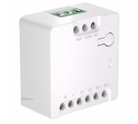 WiFi Switch for MINI-D with Dry Contact Output Supports Matter Protocol for Automation Garage Door Boiler for access Control White(1PCS)
