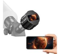 WiFi Telescope Camera Eyepiece, 64G Electronic Eyepiece Camera with 1.5" Screen, Astronomy Camera Fits to 28mm- 50mm Scopes, Perfect for Astrophotography, Birds Watching