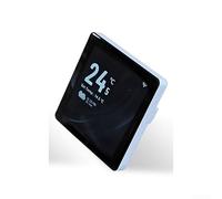 WiFi Temperature Controller with Voice Activation and Touch Operation for Accurate Climate Management Compatible with Standard Wall Cassette Sizes (white)