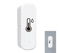 WiFi Temperature Humidity Sensor - Wireless Smart Hygrometer Monitor, High Precision Remote Data Storage Export | Household Room Control, App Alert System for Bedroom, Living Room, Accessories