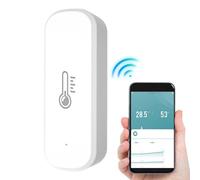 Wifi Temperature Monitor - Precise Wireless Remote - Wireless Remote Temperature Monitor | for Hotel Restaurant Apartment Businesses Bedroom Kitchen Home Dormitory