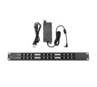 WiFi-Texas PoE Injector 12 Port - PoE World Power Over Ethernet Injector for 802.3af/Passive 802.3at Device 10/100 Data Speed for IP Camera, VoIP, Access Point, POE-12-48V60W with Power Supply