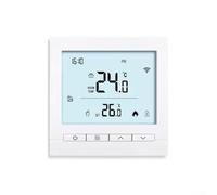WiFi Thermostat for Water and Electric Heating Compatible with For Alexa and For Tuya Apps, Six Daily Programmable Slots and Voice Control Integration (1)