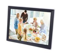 WIFI Touchscreen Digital Photo Frame HD Display Auto Rotation Wall Mount Smart Frame (UK Plug)