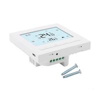 WiFi Touchscreen Thermostat for App Control - Programmable Heating Thermostat Compatible with Gas Boilers, Water & Underfloor HEA(Land)