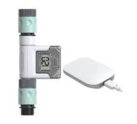 WiFi Water Flow Meter Smart Water Meter For Garden Hose Flow Meter GPM Water Usage RV Pool Filling(1PCS meter with Hub)
