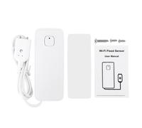 WIFI Water Leak Sensor Flood Leakage Level Alarm Detector Tank Overflow Protection Tuya Smart Life App Home House Remote Control