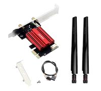 WiFi7 BE200 PCIe WiFi & Bluetooth Adapter - Tri-Band 2.4GHz/5GHz/6GHz Wireless Network Card with BT5.4 - High-Speed PCIe Card for Gamers, Designers & Desktop PC Users - Windows 7/8/10/11 & Linux