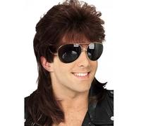 wig 2 | Men Wigs Blonde Curls 70s 80s Halloween Costumes Punk Rock Wigs Fancy Disco Party Wigs (A, One Size)