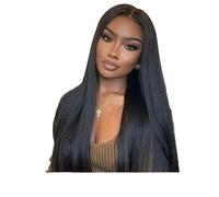 Wig 34 36 Inch Glueless Wig Straight 6x4 Lace Wig Human Hair 5x5 Transparent Lace Closure Wig For Black Women Bling Hair Wigs(5X5 GLUELESS WIG_38INCHES)