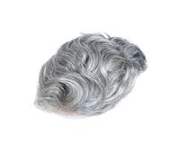 Wig 8x10 Human Hair Replacement System Toupee for Men Fine Mono Wave Male Wigs