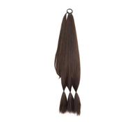 Wig and ponytail, made of high-temperature silk, with smooth and silky hair texture. The length is 31.5 inches/80cm, suitable for various occasions, festivals, parties, etc. (2MM)