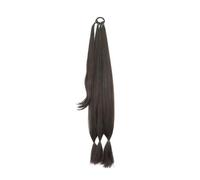 Wig and ponytail, made of high-temperature silk, with smooth and silky hair texture. The length is 31.5 inches/80cm, suitable for various occasions, festivals, parties, etc. (4#)