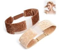 Wig Band Adjustable Wig Grip Headband Set, 2 PCS Non-Slip Velvet Elastic Wig Band to Hold Wig in Place, Comfortable Invisible Breathable Lace Head Band Wigs for Any Head Size, Beige+Light Brown