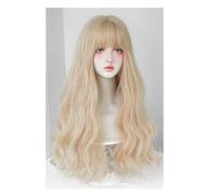 Wig Blonde Wavy Hair Wig, Long Wavy Hair Wig, Heat-resistant Wig, Suitable For Music Festivals, Theme Parties, Weddings, Concerts, Dates Daily Wigs