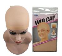 Wig Cap 10Pcs Hair Cap Net Mesh For Weave Black Brown Stretch Wig Caps For Making Wigs Size Hairnets for Long Short Hair(Color4)