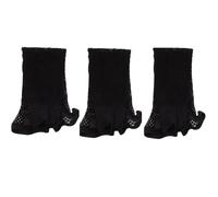 Wig Cap 3pcs Mesh Wig Cap Highly Elastic Hair Net Stretch Open Ended Fishnet Nets For Wigs Accessories Beige Hairnets Makeup Wigs(3pcsblack)