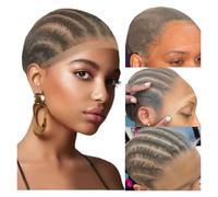 Wig Cap HD Wig Cap For Lace Front, Bald For Woman, For, Stocking Caps For Wigs, Light Brown(HD Wig Cap-4PC)