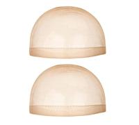 Wig Cap Nylon Invisible Real Thin Bald Stocking Caps for Cosplay Women Brown