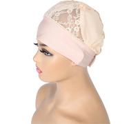 Wig Cap Wig Cap For Headband 1 PCS For Edges Net Weaving Caps Headwrap Wigs For Making With Adjustable Band for Long Short Hair(Color 2)
