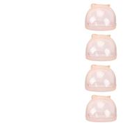 Wig Cap Wig Cap For Lace Front Invisible Caps Bald Colorless Transparent To Match Directly To All Skin Tone For wearing wigs(4pcs)