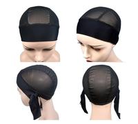 Wig cap Wig Cap With Adjustable Magic Tape For Make Wigs Crochet Weaving Caps for Hair(HW002)