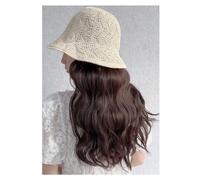 Wig Cap Women's Wig Cap, Brown And Black Wig Cap, Wavy Wig Cap, Natural Looking Synthetic Heat-resistant Fiber Wig, Suitable For Daily Party Use Wig Hat(03)