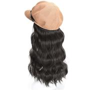 Wig Cap Women's Wig Cap, Wig Cap Octagonal Cap, Wavy Wig Wig Cap, Natural Looking Synthetic Heat-resistant Fiber Wig, Suitable For Daily Party Use Wig Hat(01)