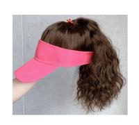 Wig Cap Women's Wig Caps, Baseball Wig Caps, Ponytail Wig Caps, Natural Look Synthetic Heat Resistant Fiber Wigs For Daily Party Use Wig Hat(02)