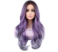 Wig Colorful Rainbow Wig In The Festival Wig Wigs(LC5116-7_26INCHES)
