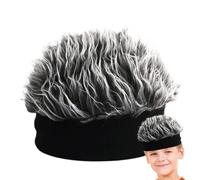 Wig cotton Hair - Knitted Cotton Design, Realistic Spiked Hair, Cold Weather Hat, Hip Hop Style | 1 Piece Adjustap hop fashion headwear mble 48Cm 60Cm Men Women Daily Party Cosplay Costume Accessory