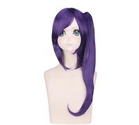 Wig for Anime GINTAMA Terakado Tsu Purple One Ponytail Wig Cosplay Costume Heat Resistant Synthetic Hair Women Cosplay Wigs
