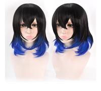 Wig for Anime : Inosuke Hashibira Wigs Heat Resistant Synthetic Hair Cosplay Wigs + Wig Cap as the picture
