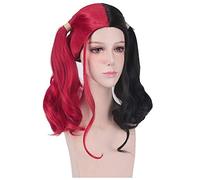 Wig for Anime Movie Joker Harleen Quinzel Wig Cosplay Costume Double Ponytail Synthetic Long Hair for Women Party Wigs DM681