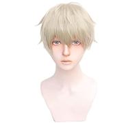 Wig For Anime Spy X Family Cosplay Loid Forger Wigs Loid Forger Light Blond Short style Halloween Party Men Wig OneSize B