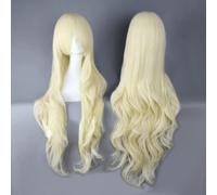 Wig for Anime Wigs Cosplay Christmas 1 Meter Universal Long Curly Hair 100Cm Long Curly Hair Everyday Harajuku Cute Girl 14 Colors Cos Wig Big Wave Curly Hair Color:Jf005-11