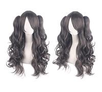 Wig for Anime Wigs Cosplay Christmas Cosplay Anime Wig Lolita Cute Lolita Loli Double Ponytail Mouth Clip Long Curly Hair Fake Hair Color:H088-3