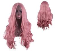 Wig for Anime Wigs Cosplay Christmas Mid-Point Corn Perm Wig Universal Multi-Color Small Curly Hair Wig Color:Zb80001-17