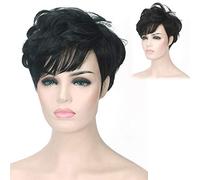 Wig for Anime Wigs Cosplay Christmas Soft Sister Daily Air Bangs Lolita Grandma Gray Gradient Cos Wig Pear Flower Head Color: Pl-696