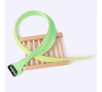 Wig for Anime Wigs Cosplay Christmas Wig Hair Piece, Real Hair Piece, Color Hair Piece, Gradient High Temperature Wire One-Piece Hair Piece Color: Gradient No. 5