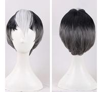 Wig for Arrival Voltron: Legendary Defender Shiro Wig Voltron Legendary Defender Anime Cosplay Hair Props Men s+Wig Cap as the picture