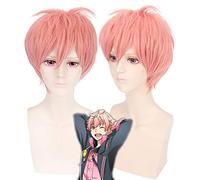 Wig for Carnival Nightlife CluI Party Dress Up Wig ツキウタ. Moon Song. February Kisaragi Love Cosplay Wig 669