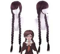 Wig for Carnival Nightlife CluI Party Dress Up Wig Cos Wig Dangan Rondo On Broken Fukawa Fuyuko Kishida Ogihara Kishiko Anime Wig Color:Pl-203 (Brown)