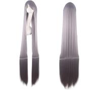 Wig for Carnival Nightlife CluI Party Dress Up Wig Cosplay Wig Ancient Costume Universal 120 150Cm Long Straight Hair Anime Color Hair Cos Wig Color:122-28 (150Cm)