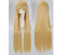 Wig for Carnival Nightlife CluI Party Dress Up Wig Cosplay Wig Universal 100Cm Color Long Straight Hair Cos Anime High Temperature Wire 099 Color:Rose Net 020 [1 Meter]