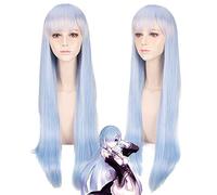 Wig for Carnival Nightlife CluI Party Dress Up Wig From Zero To Life In Another World Heroine Rem Ram Cos Anime Wig Color: Pl-690 (Rem)