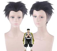 Wig for Carnival Nightlife CluI Party Dress Up Wig Home Blade Sorrowing Islet Xing Ming Cosplay Wig Beauty Pointed Back Rock Pillar
