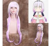Wig for Carnival Nightlife CluI Party Dress Up Wig Kobayashi'S Dragon Maid Full Protagonist Cos Wig Kobayashi Nursery Kangna Favna Cos Wig Color: Irma
