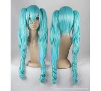 Wig for Carnival Nightlife CluI Party Dress Up Wig Miku Hatsune Miku Cos Hatsune Wig Tiger Mouth Clip Wig Anime Wig 177